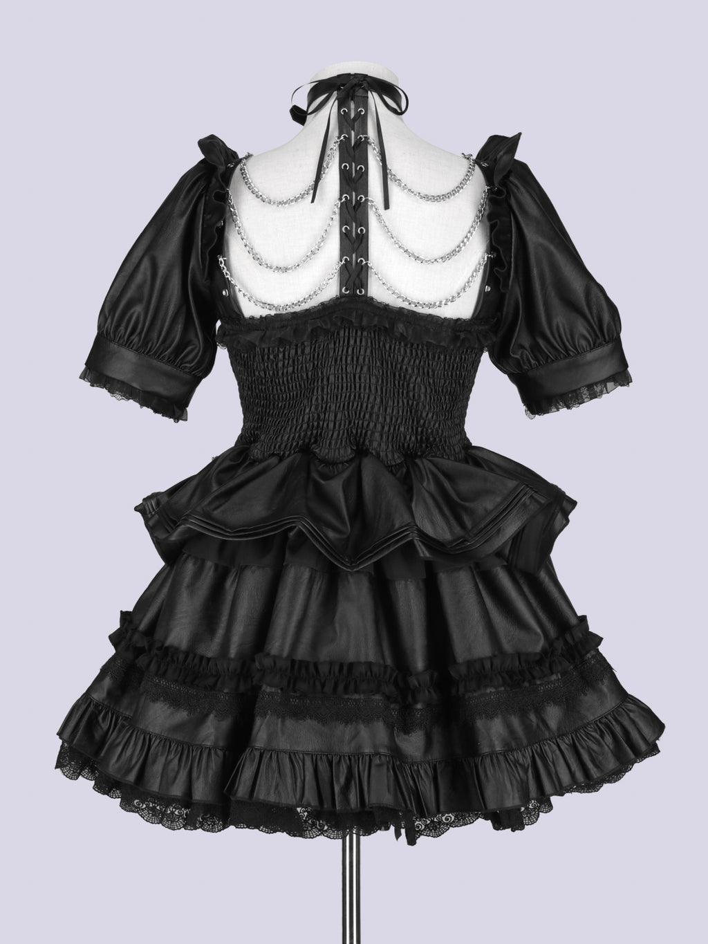 IMVAL / Skeleton Chain Dress