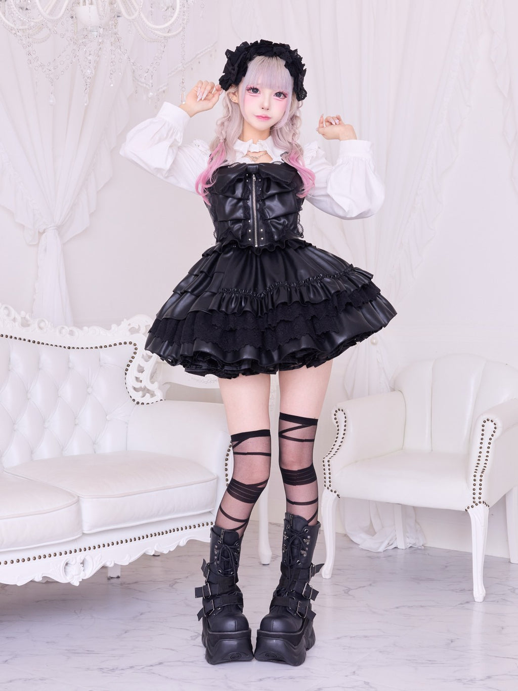 IMVAL / Big Ribbon Dress