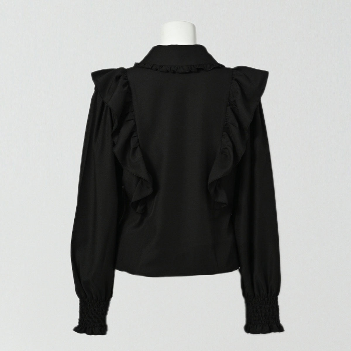 IMVAL / Big Ribbon Shirt［BLK］