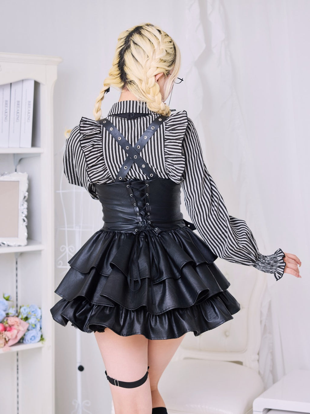 IMVAL / Classical Jabot Blouse - STR