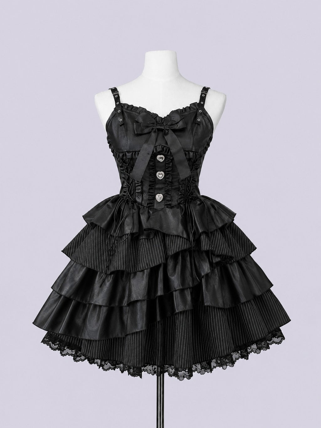 IMVAL / Asymmetry Tiered Dress