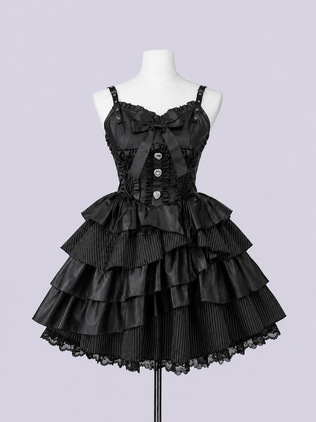 IMVAL / Asymmetry Tiered Dress