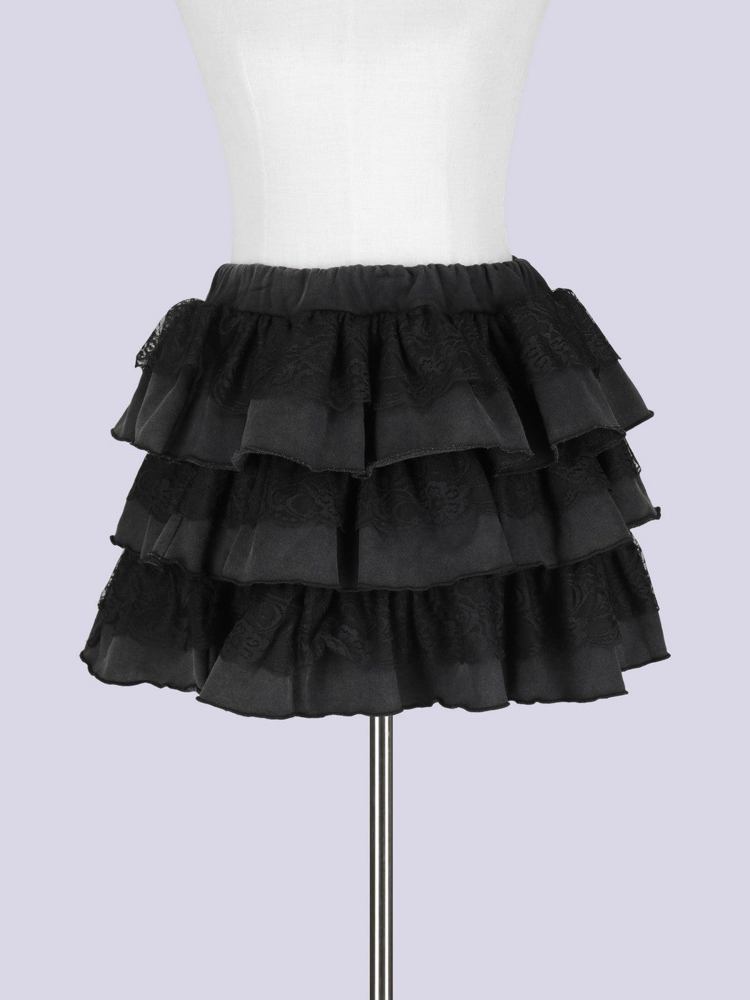 IMVAL / Lace Frill Sweat Series - INK