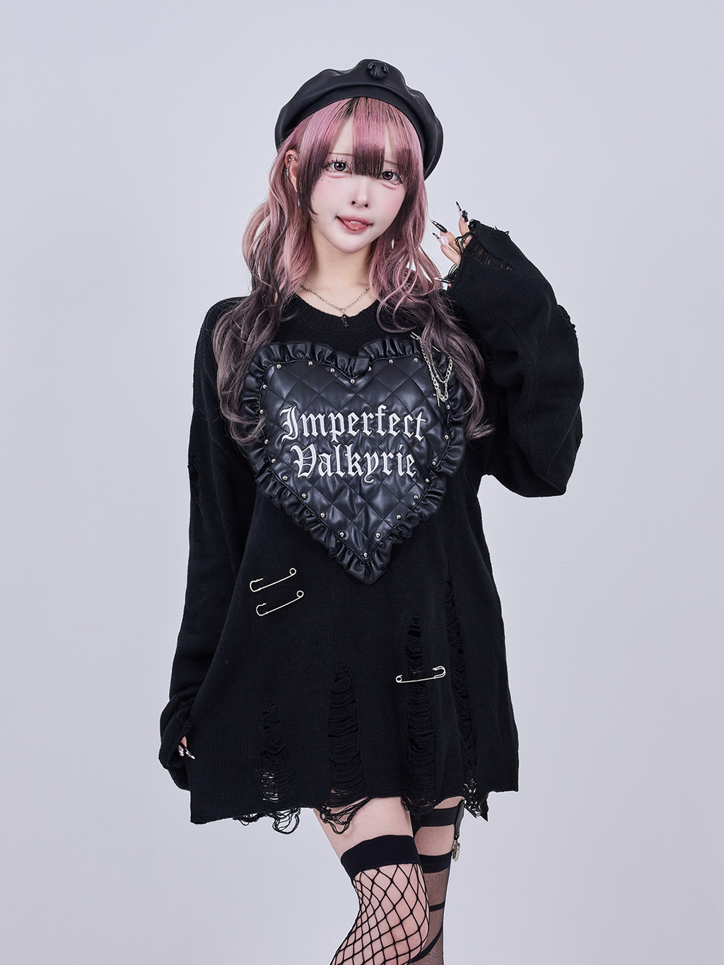 IMVAL / Distressed Sweater