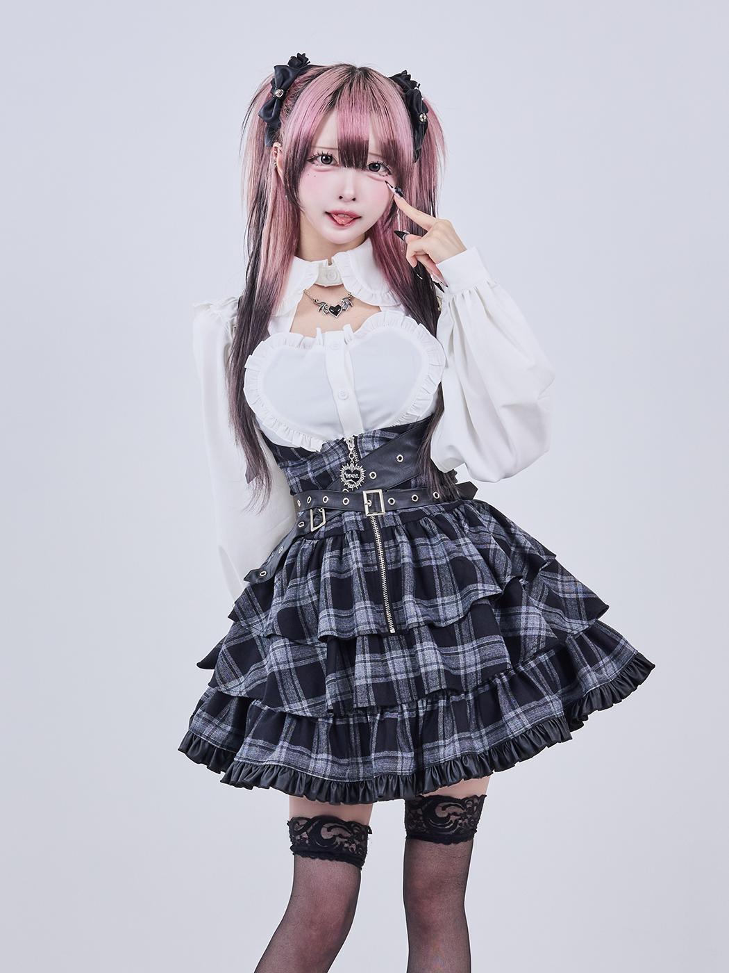 IMVAL / Frill Leather Dress [GRYCK]