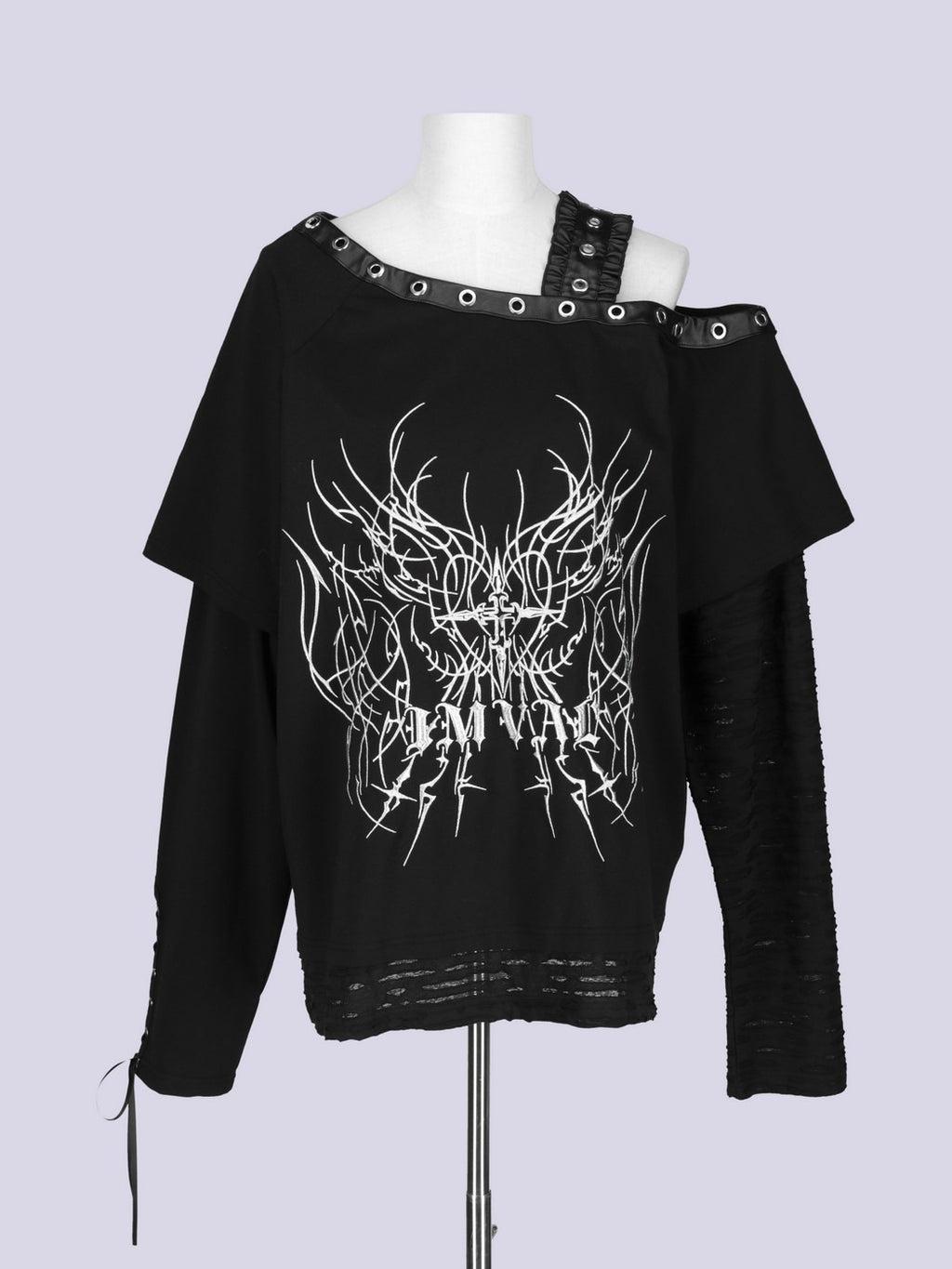 IMVAL / Off-Shoulder Top［BLK］