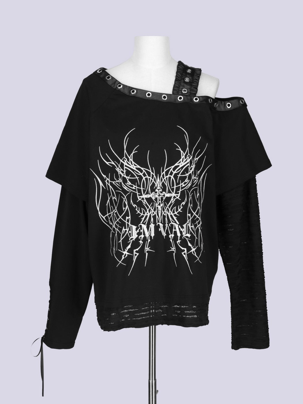 IMVAL / Off-Shoulder Top［BLK］