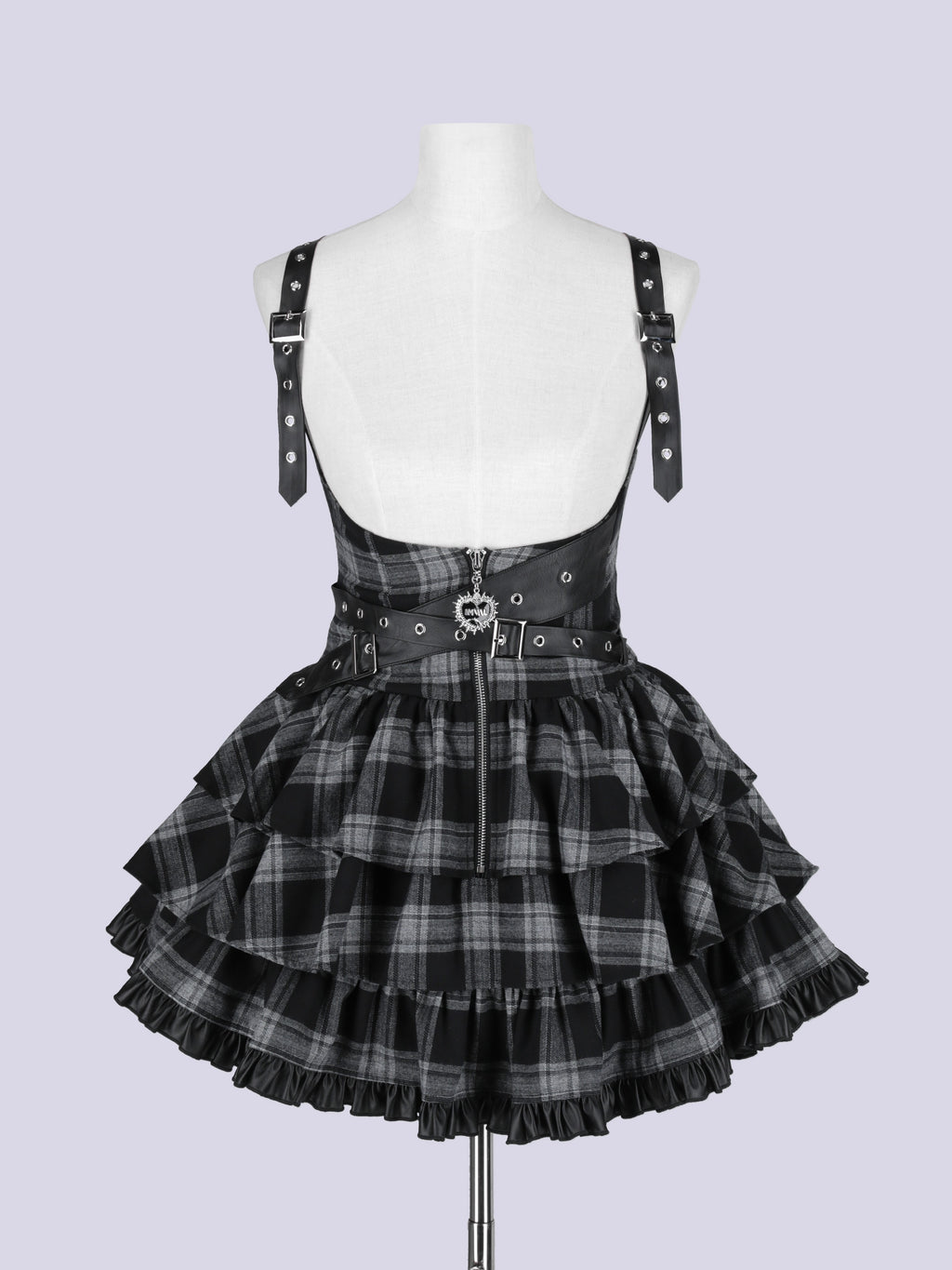 IMVAL / Frill Leather Dress [GRYCK]