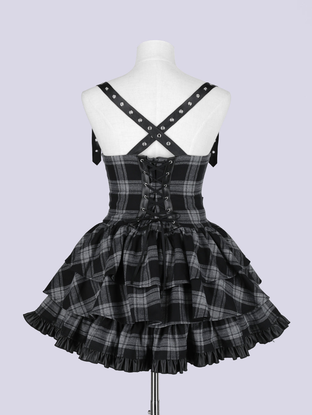 IMVAL / Frill Leather Dress [GRYCK]