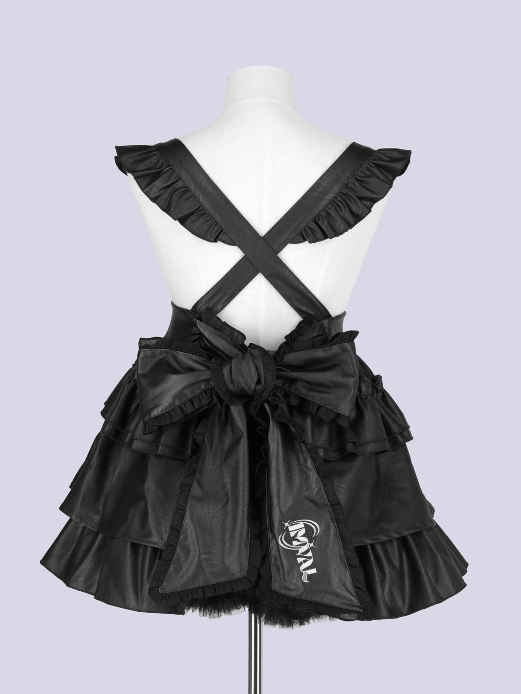IMVAL / Leather Apron Dress