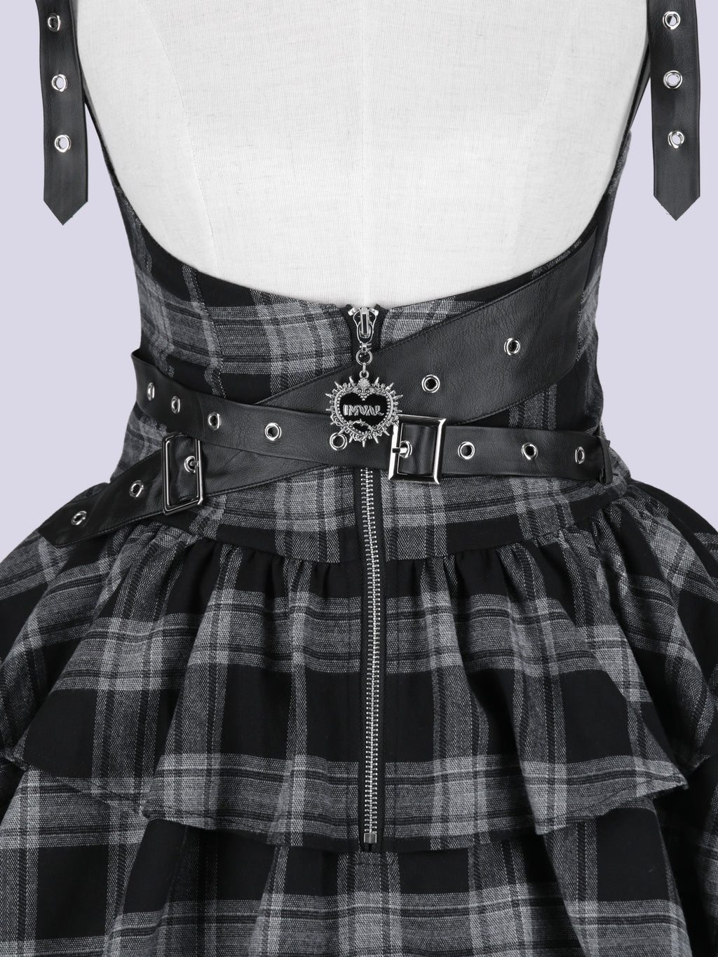 IMVAL / Frill Leather Dress [GRYCK]