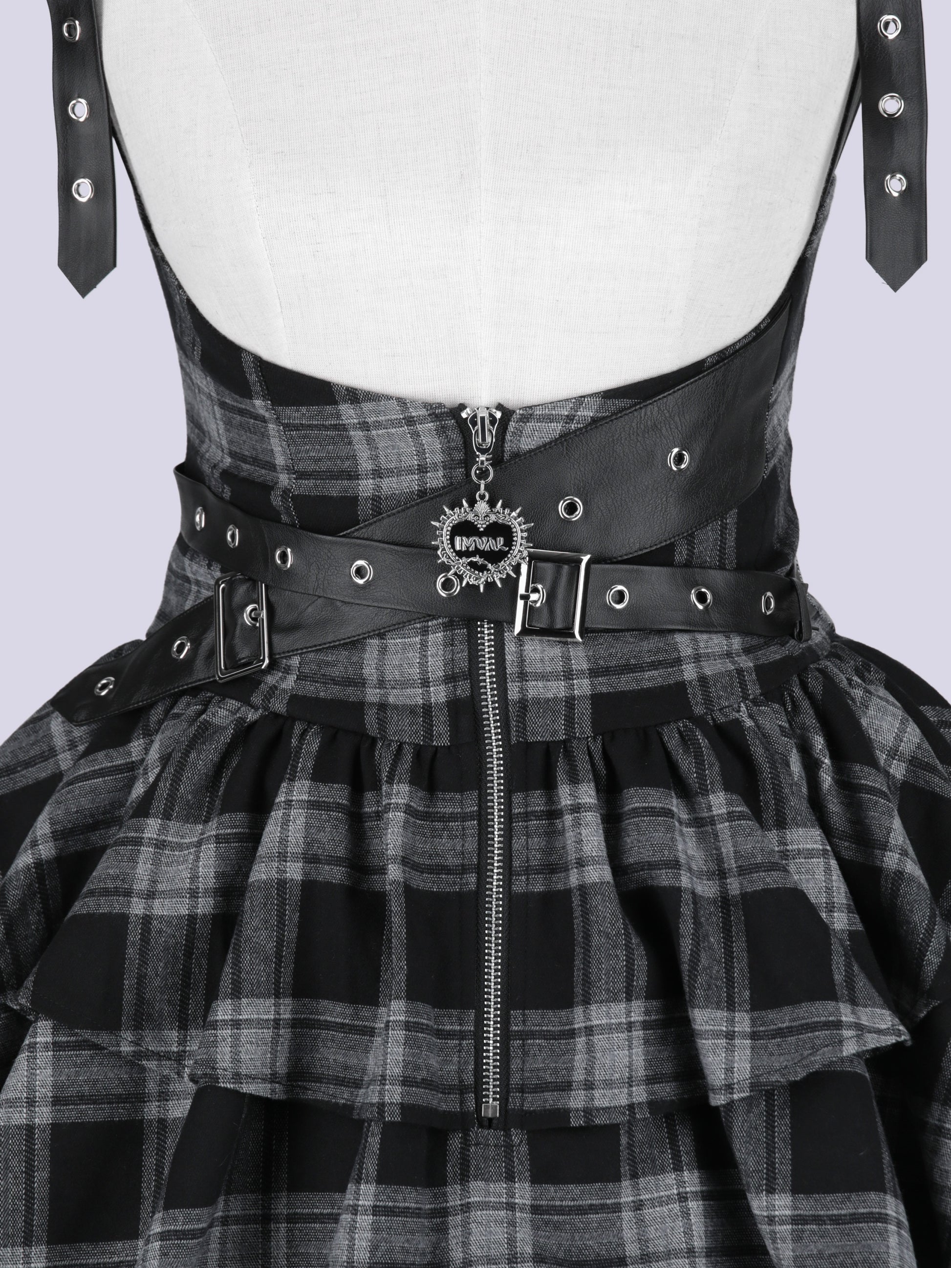 IMVAL / Frill Leather Dress [GRYCK]