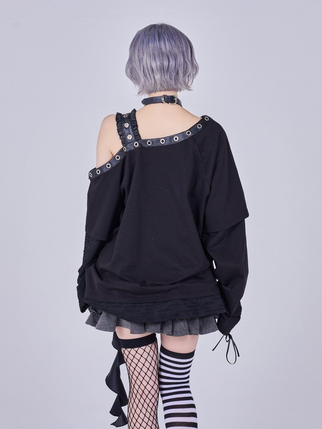 IMVAL / Off-Shoulder Top［BLK］