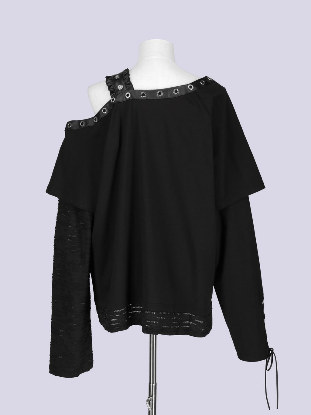 IMVAL / Off-Shoulder Top［BLK］