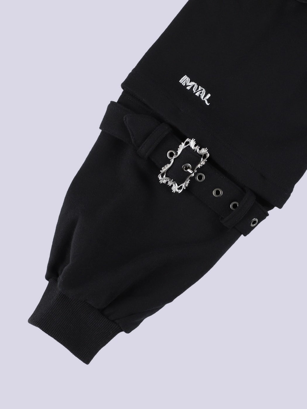 IMVAL / Highneck Off Shoulder Dress［BLK］